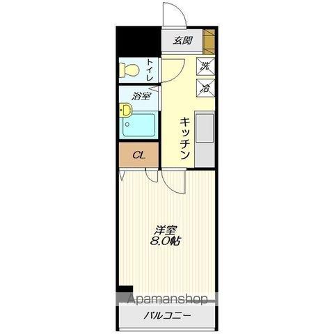 FORYOU37(1K/1階)の間取り写真