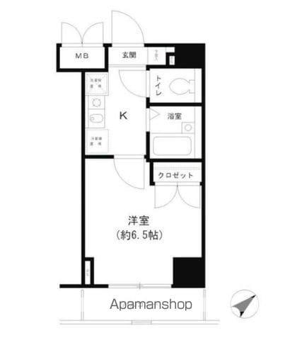 T&G東池袋マンション 10階階 間取り