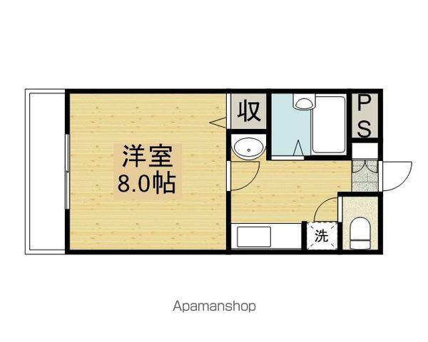 メゾン昴(1K/3階)の間取り写真