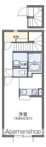 レオネクストリアン(1K/2階)の間取り写真