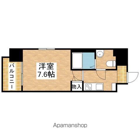 エコロジー鶴舞レジデンス(1K/6階)の間取り写真