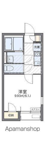 レオネクスト清明山(1K/1階)の間取り写真