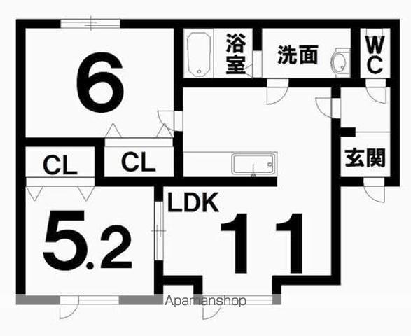 プルミエール318(2LDK/2階)の間取り写真