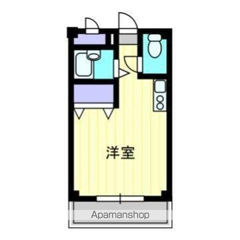 LA・FLEUR II(1K/1階)の間取り写真