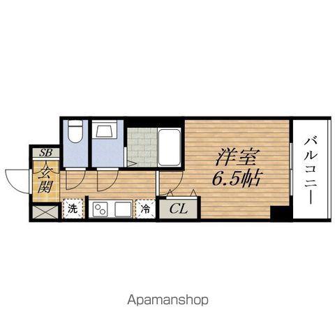 ARTIZA ESAKA(1K/7階)の間取り写真