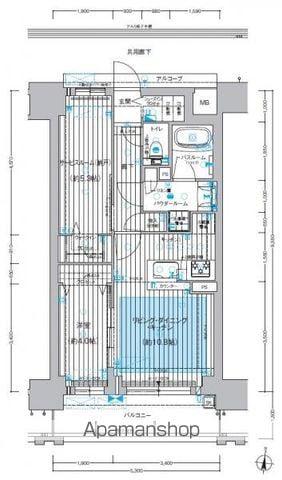 プレサンス ロジェ 栄三丁目(1SLDK/9階)の間取り写真