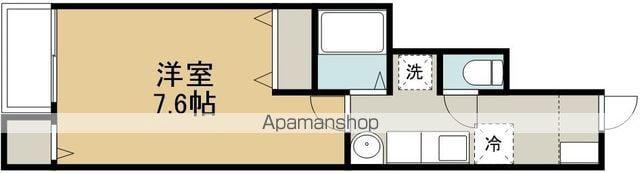 アーバンコート上谷刈(1K/1階)の間取り写真