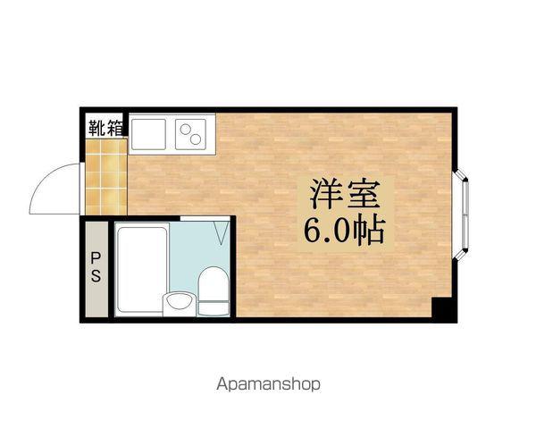 コレクション関目弐番館(ワンルーム/4階)の間取り写真