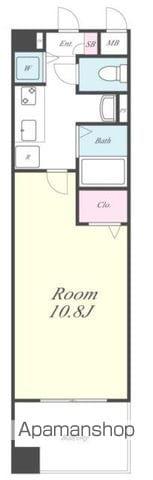 フレンズ・KI(1K/2階)の間取り写真