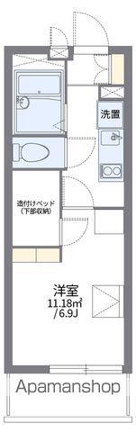 レオパレスジェントリー2(1K/3階)の間取り写真