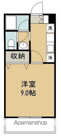 ロイヤルステージ宮城野(1K/3階)の間取り写真