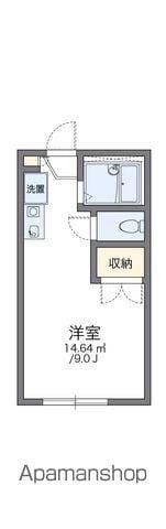 レオパレス那加(1K/2階)の間取り写真