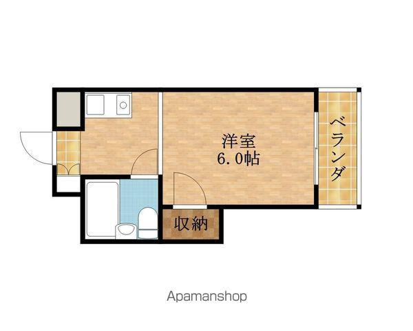 ラフィーネ英光(1K/3階)の間取り写真