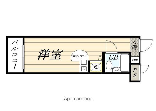 メゾンミール港南 2階階 間取り