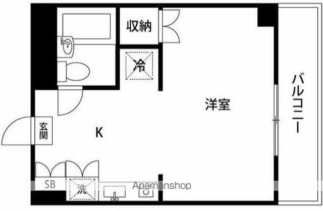 キャピイ・インプラザ北小岩(ワンルーム/3階)の間取り写真