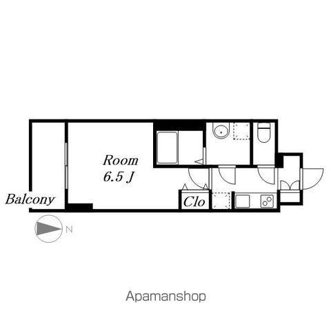 SーRESIDENCE名駅太閤1月申込一部(1K/11階)の間取り写真