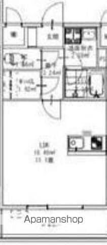 ロダン広島通(ワンルーム/5階)の間取り写真