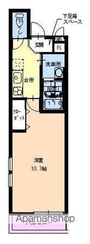 フジパレス市駅東Ⅲ番館(1K/3階)の間取り写真