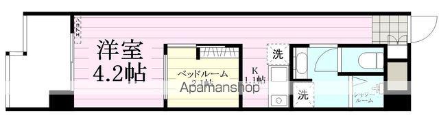 YUTAKAYA BLD(ワンルーム/3階)の間取り写真