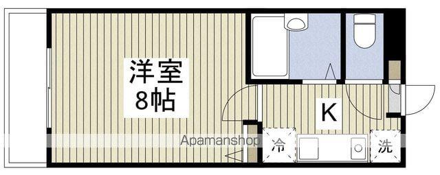 LILY-BE関屋恵町A(1K/3階)の間取り写真