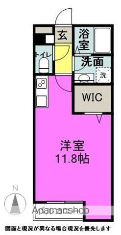 リアレクト平田(ワンルーム/2階)の間取り写真