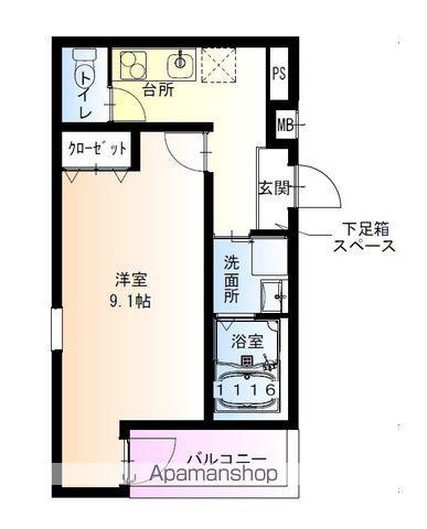 フジパレス泉佐野駅西Ⅰ番館(1K/2階)の間取り写真