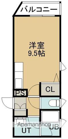 メゾンエキサイトシーガル(1K/2階)の間取り写真