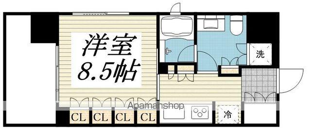アトラス渋谷公園通り 4階階 間取り
