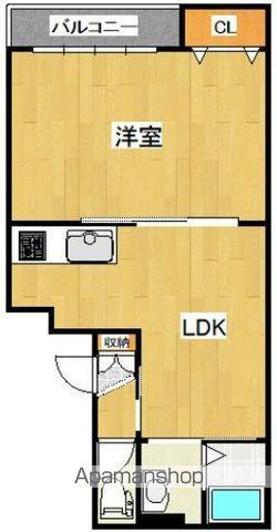 エスペランザ(1LDK/1階)の間取り写真