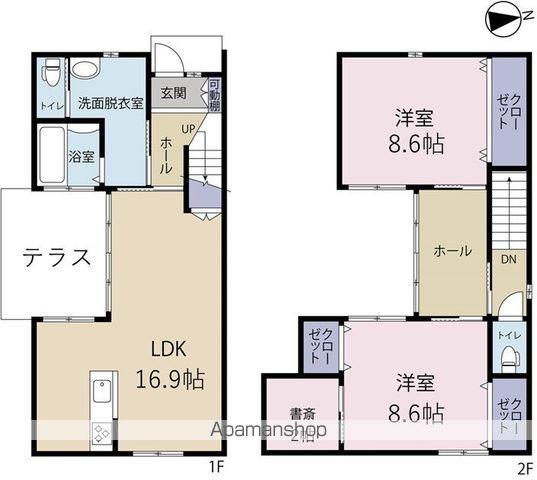ロイヤルシティ頭陀寺(2SLDK)の間取り写真