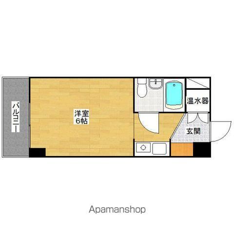 サンアベニュー小幡(1K/1階)の間取り写真