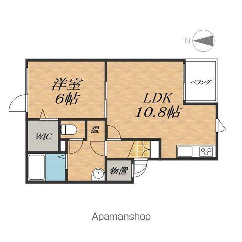 ハピネス132(1LDK/2階)の間取り写真