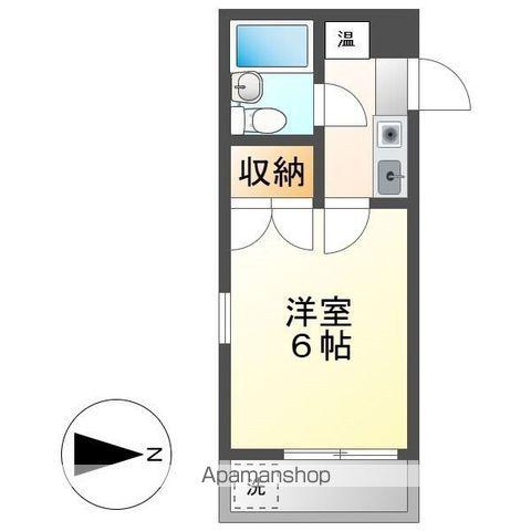 ATS千代田橋ハイツ(1K/2階)の間取り写真