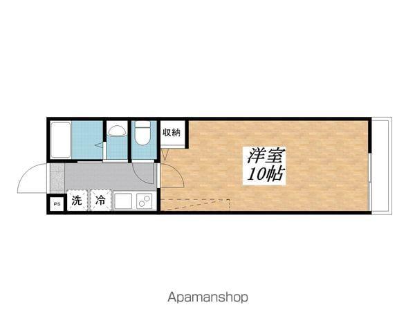 アークリード大津中央(1K/1階)の間取り写真