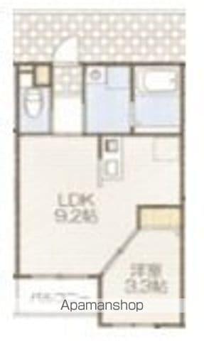 ラ・コンシェリー東千葉(1LDK/1階)の間取り写真