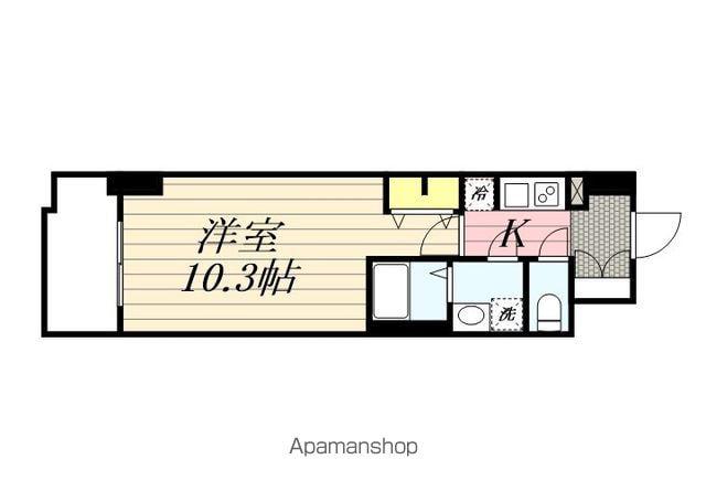 S-RESIDENCE岐阜駅(1K/6階)の間取り写真