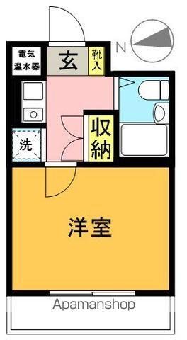 ソアール永福町(1K/3階)の間取り写真