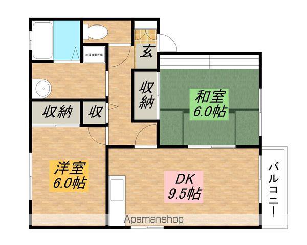 エクセル(2LDK/2階)の間取り写真