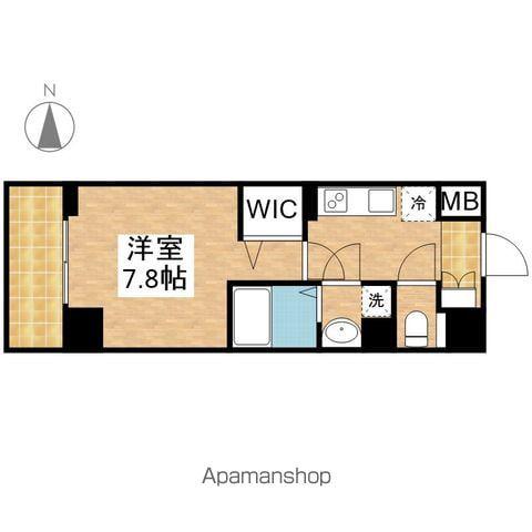 アーバンスクウェア丸の内(1K/6階)の間取り写真