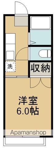パルタウン神明(1K/2階)の間取り写真
