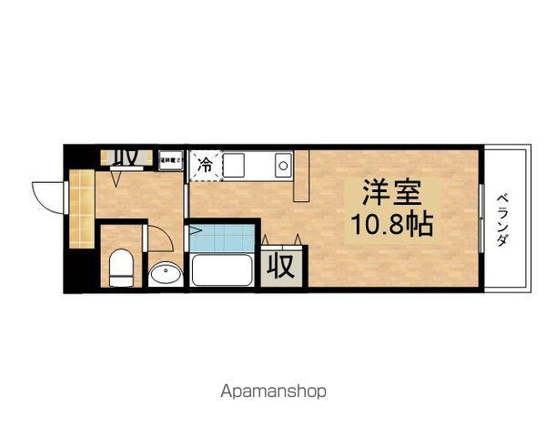 ジュネス藤(1K/1階)の間取り写真