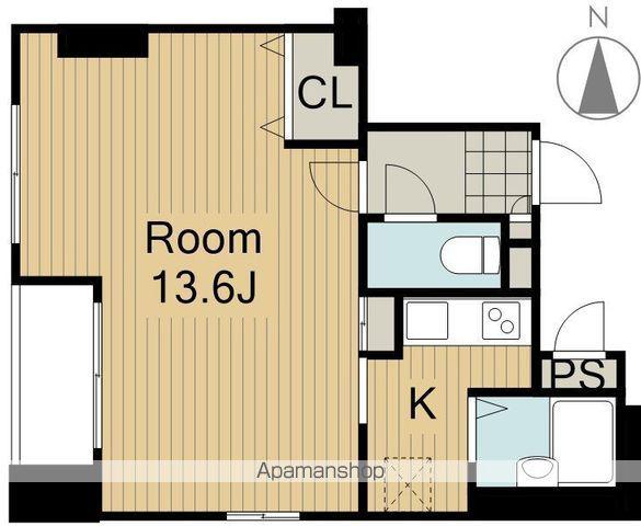 MIKビル春日町(1K/5階)の間取り写真