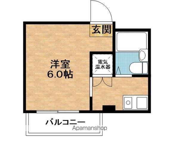 HUMANVILLAGE(1K/5階)の間取り写真