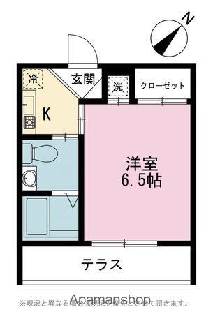 CASAMENTO MOTORE(1K/1階)の間取り写真