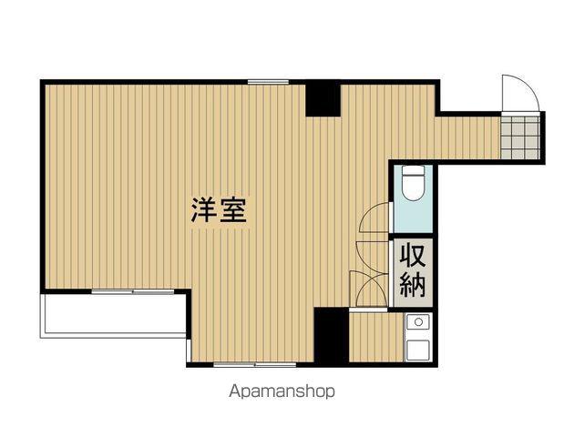 リブラックス・タカ(ワンルーム/2階)の間取り写真