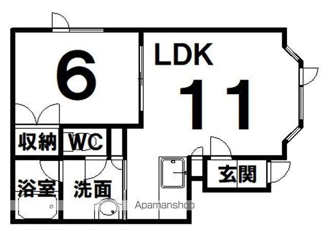 コーポ907(1LDK/2階)の間取り写真