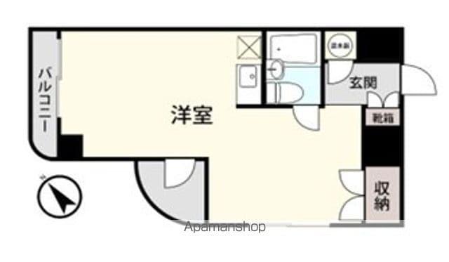 本町通桜苑ビル(ワンルーム/7階)の間取り写真