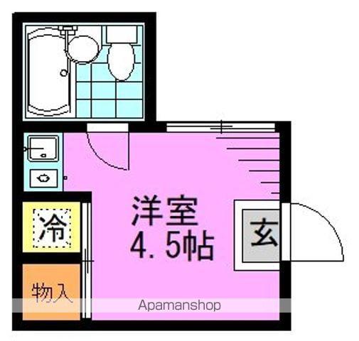 FKハウス(ワンルーム/2階)の間取り写真