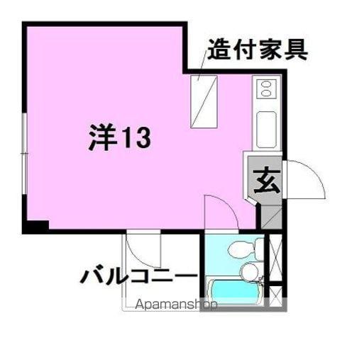 エトワール味酒(ワンルーム/4階)の間取り写真