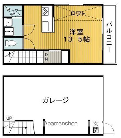 大阪モノレール本線 柴原阪大前駅 徒歩10分 2階建 築1年(ワンルーム)の間取り写真